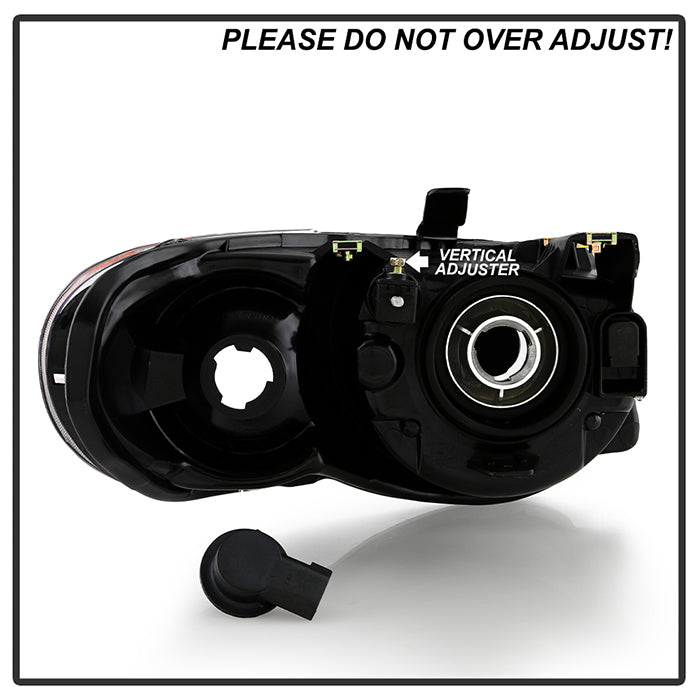 SPYDER Xtune Chrysler Town & Country 05-07 Crystal Headlights Black HD-JH-CHRTC05-AM-BK 9025273