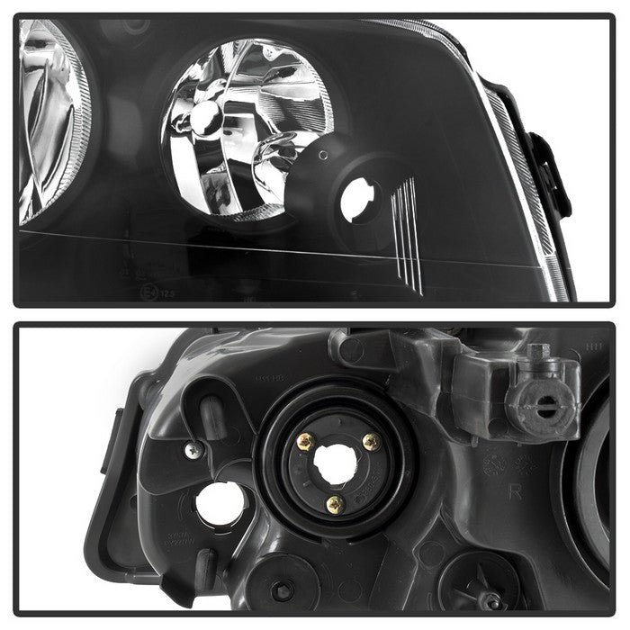 SPYDER xTune 11-17 Dodge Grand Caravan OEM Style Headlights - Black (HD-JH-CHRTC08-AM-BK) 9042492