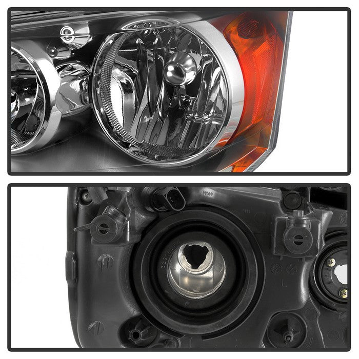 SPYDER xTune 11-17 Dodge Grand Caravan Driver Side Headlights - OEM Left (HD-JH-CHRTC08-OE-L) 9042515