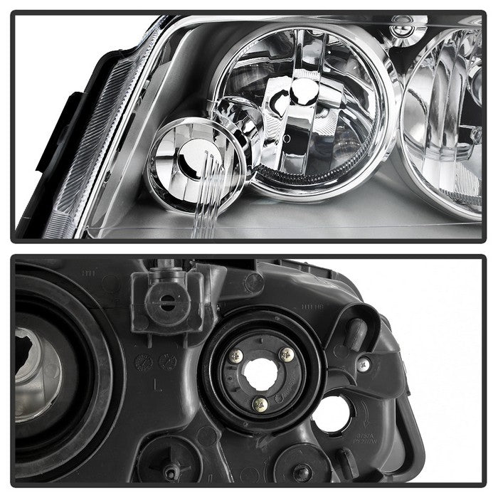 SPYDER xTune 11-17 Dodge Grand Caravan Driver Side Headlights - OEM Left (HD-JH-CHRTC08-OE-L) 9042515