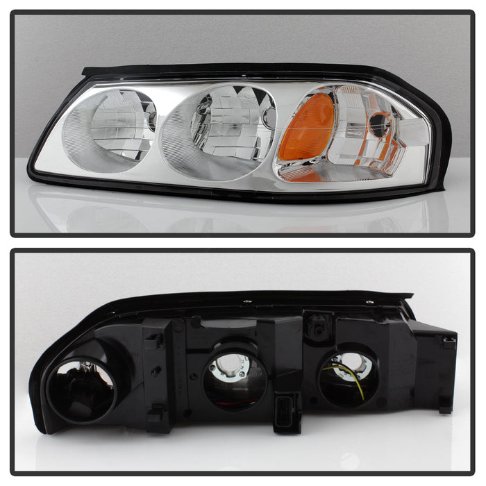 SPYDER xTune 00-04 Chevrolet Impala OEM Headlights - Chrome (HD-JH-CIM00-AM-C) 9037153
