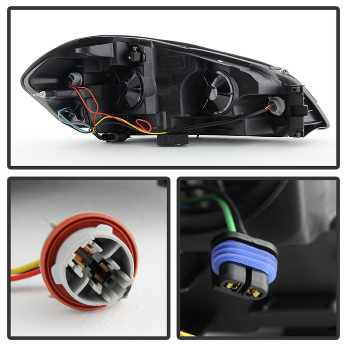 SPYDER Xtune Chevy Impala 06-13 Monte Carlo 06-07 Crystal Headlights Black HD-JH-CIM06-AM-BK 9026225