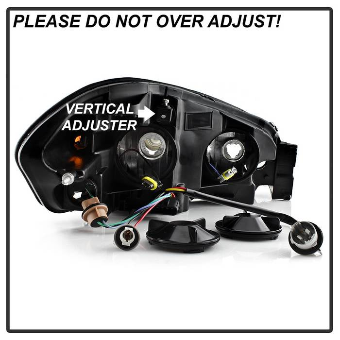 SPYDER xTune 06-13 Chevrolet Impala Driver Side Headlight - OEM Left (HD-JH-CIM06-OE-L) 9044076