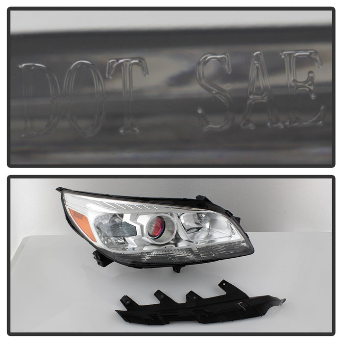 SPYDER xTune 13-15 Chevy Malibu OEM Style Halogen Proj Headlights -OEM Right (HD-JH-CM13-OE-R) 9937057