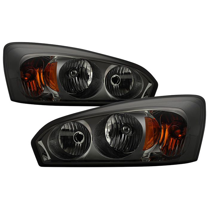 SPYDER Xtune Chevy Malibu 04-08 Crystal Headlights Smoked HD-JH-CMA04-AM-SM 9026478