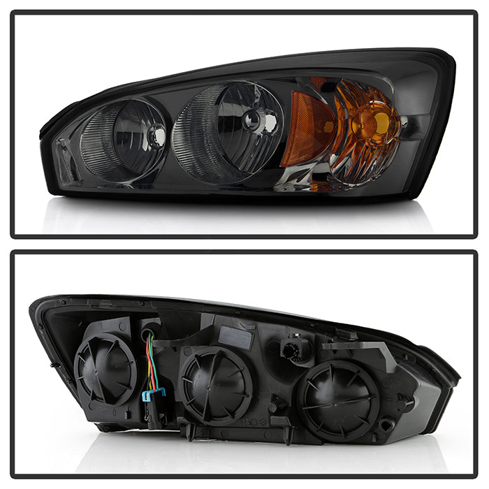 SPYDER Xtune Chevy Malibu 04-08 Crystal Headlights Smoked HD-JH-CMA04-AM-SM 9026478