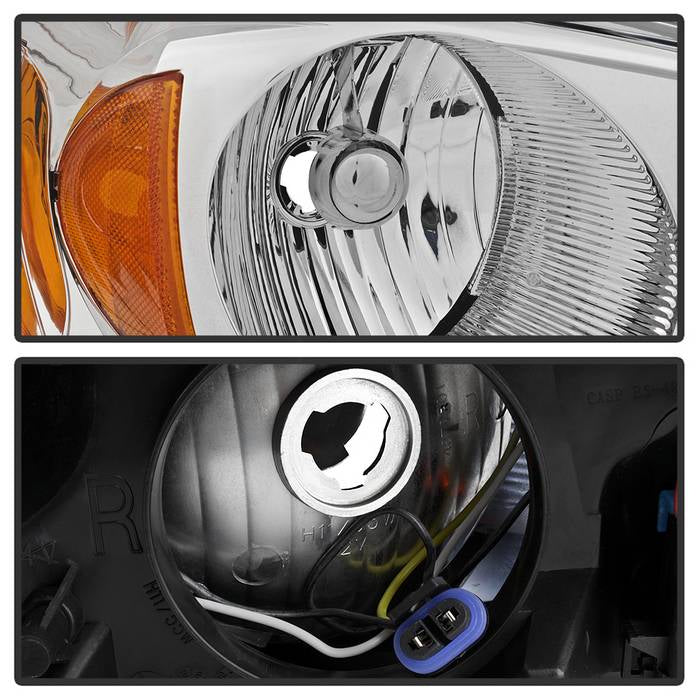 SPYDER xTune 04-08 Chevrolet Malibu Passenger Side OEM Headlights - Right (HD-JH-CMA04-OE-R) 9943249