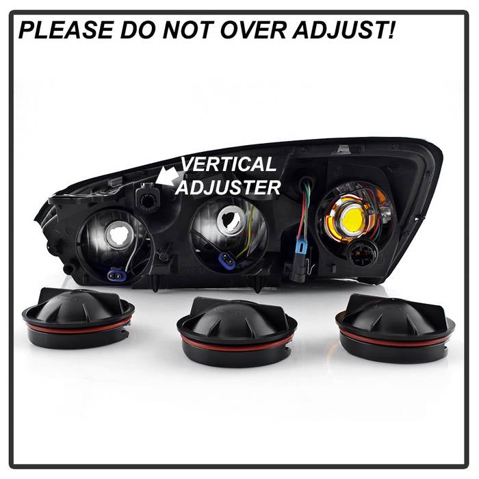 SPYDER xTune 04-08 Chevrolet Malibu Passenger Side OEM Headlights - Right (HD-JH-CMA04-OE-R) 9943249