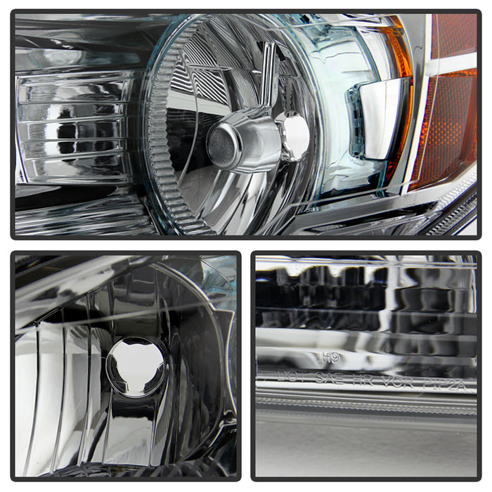 SPYDER Xtune Chevy Malibu 2008-2012 Crystal Headlights Chrome HD-JH-CMA08-AM-C 9026027