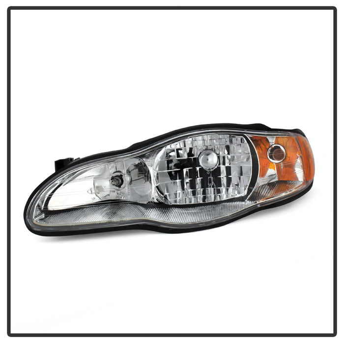 SPYDER Xtune Chevy Monte Carlo 00-05 Crystal Headlights Chrome HD-JH-CMC00-AM-C 9023194