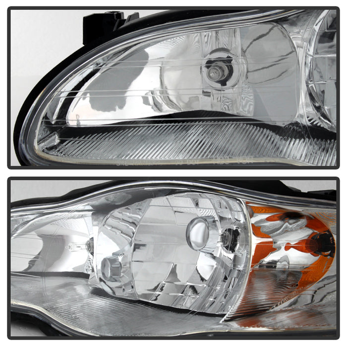 SPYDER Xtune Chevy Monte Carlo 00-05 Crystal Headlights Chrome HD-JH-CMC00-AM-C 9023194