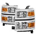 SPYDER Chevrolet Silverado 1500 14-15 (Non-HD) OEM Style Headlights - Chrome HD-JH-CS14-AM-C 9040092