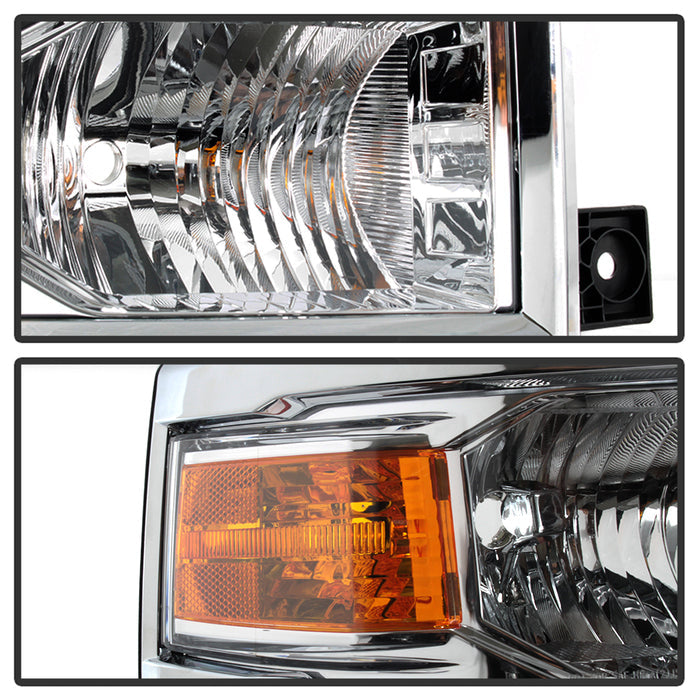 SPYDER Chevrolet Silverado 1500 14-15 (Non-HD) OEM Style Headlights - Chrome HD-JH-CS14-AM-C 9040092