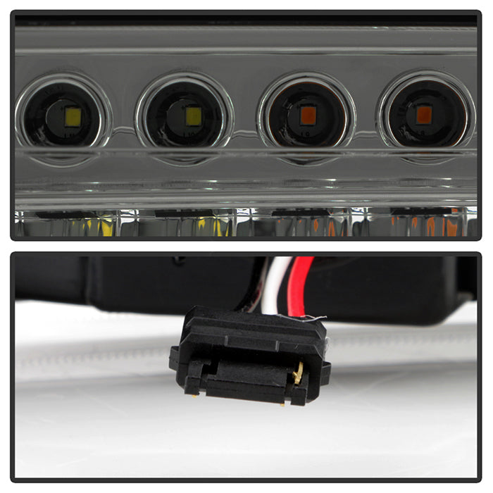 SPYDER Xtune Chevy TahOE 00-06 Headlights w/ LED Bumper Lights Amber Smoke HD-JH-CSIL99-LED-SET-SM 5069481