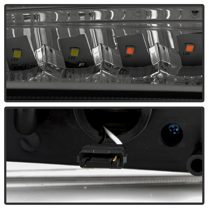 SPYDER Xtune Chevy TahOE 00-06 Headlights w/ LED Bumper Lights Amber Smoke HD-JH-CSIL99-LED-SET-SM 5069481