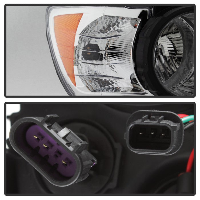 SPYDER xTune 12-15 Chevy Sonic Passenger Side Halogen Headlight - Black OEM Right (HD-JH-CSON12-BK-R) 9943195