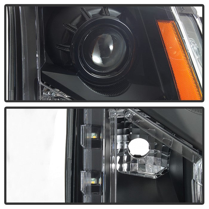 SPYDER xTune Cadillac SRX 10-14 OE Style Halogen Headlights - Black HD-JH-CSRX11-AM-BK 9938917