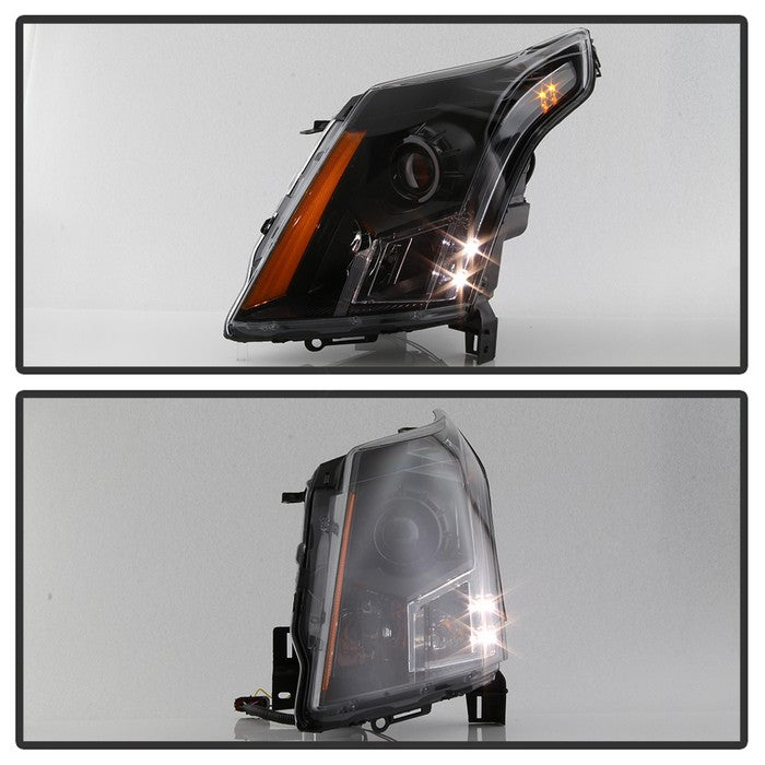 SPYDER xTune Cadillac SRX 10-14 OE Style Halogen Headlights - Black HD-JH-CSRX11-AM-BK 9938917