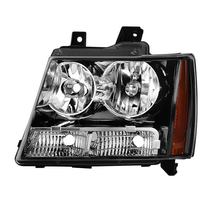 SPYDER xTune 07-14 Chevrolet Avalanche Driver Side Headlights - OEM Left HD-JH-CSUB07-OE-L 9043420