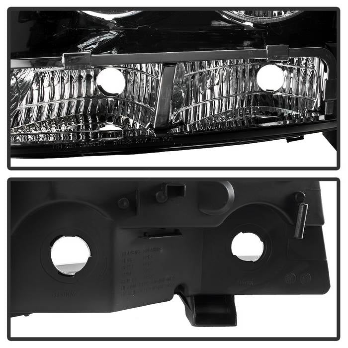 SPYDER xTune 07-14 Chevrolet Avalanche Driver Side Headlights - OEM Left HD-JH-CSUB07-OE-L 9043420