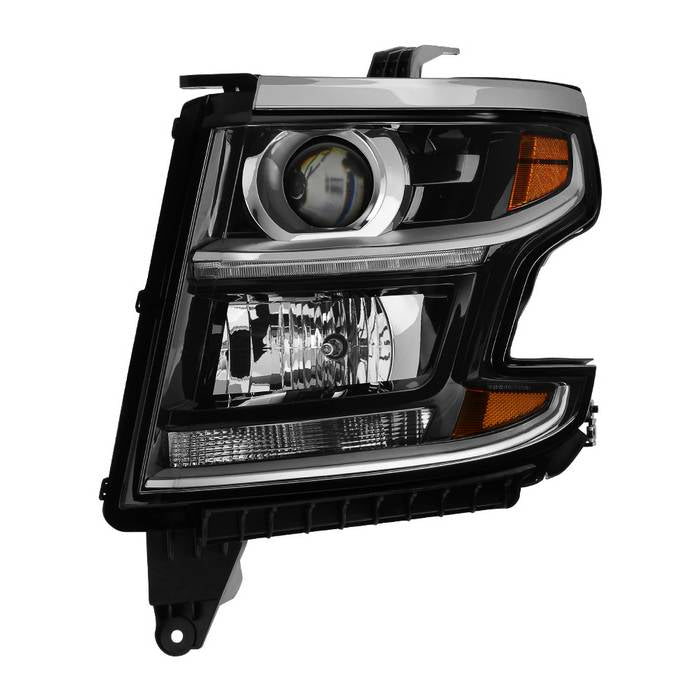 SPYDER xTune 15-17 Chevy Suburban (Halogen Models Only) Driver Side Headlights OEM Left (HD-JH-CSUB15-OE-L) 9040603