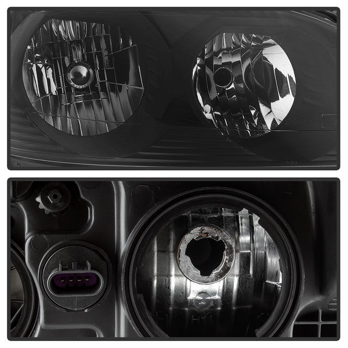 SPYDER xTune 09-12 Chevrolet Traverse (Excl LTZ) OEM Style Headlights - Black (HD-JH-CTRA09-AM-BK) 9042539