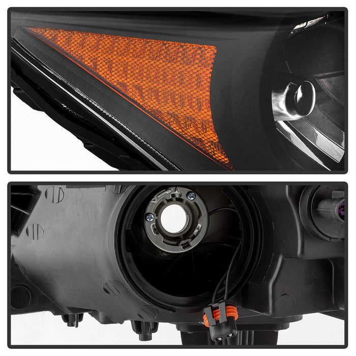 SPYDER xTune 09-12 Chevrolet Traverse (Excl LTZ) OEM Style Headlights - Black (HD-JH-CTRA09-AM-BK) 9042539