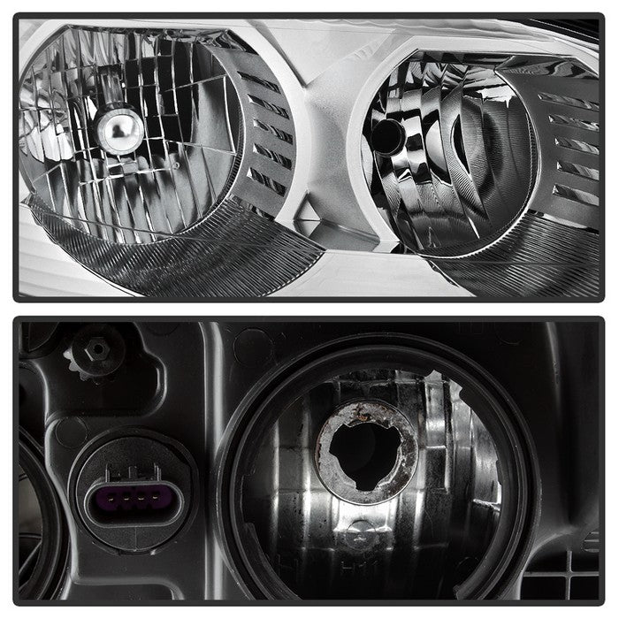 SPYDER xTune 09-12 Chevrolet Traverse (Excl LTZ) OEM Style Headlights - Chrome (HD-JH-CTRA09-AM-C) 9042546