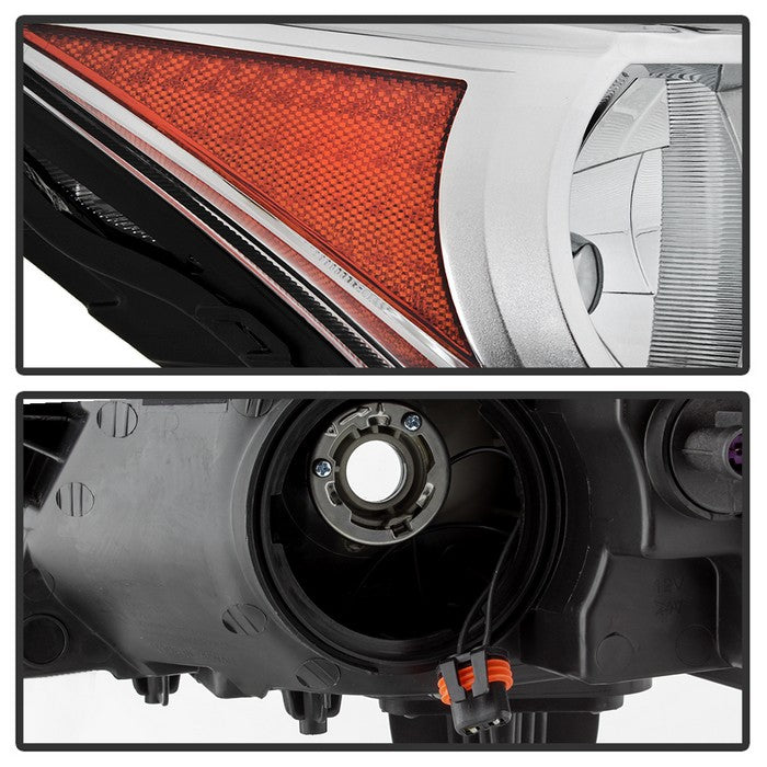 SPYDER xTune 09-12 Chevrolet Traverse (Excl LTZ) OEM Style Headlights - Chrome (HD-JH-CTRA09-AM-C) 9042546