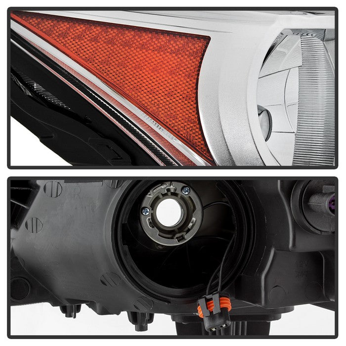 SPYDER xTune 09-12 Chevy Traverse (Excl LTZ) Passenger Side Headlight - OEM Right (HD-JH-CTRA09-OE-R) 9042560