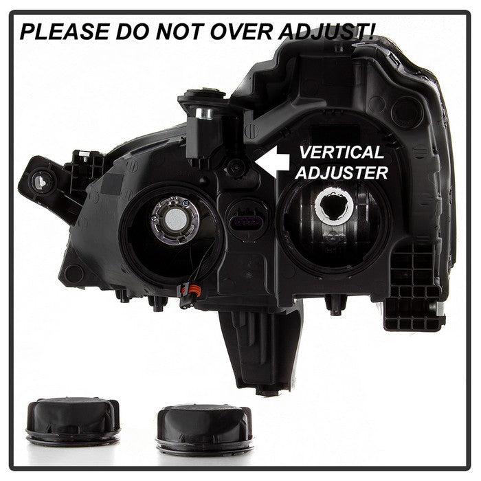 SPYDER xTune 09-12 Chevy Traverse (Excl LTZ) Passenger Side Headlight - OEM Right (HD-JH-CTRA09-OE-R) 9042560
