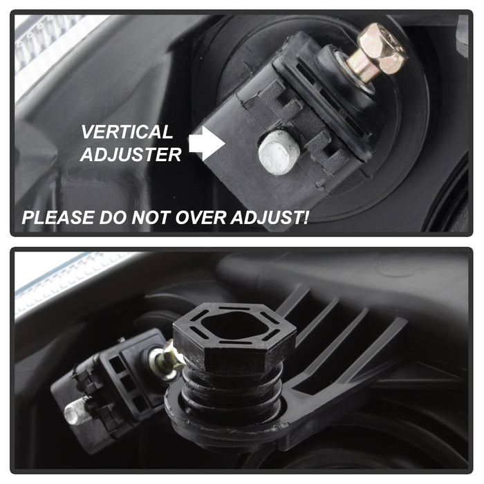 SPYDER xTune 08-14 Dodge Avenger Driver Side Headlights - OEM Left (HD-JH-DA08-OE-L) 9038136