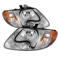 SPYDER Xtune Chrysler Voyager & Grand Voyager 01-03 Crystal Headlights Chrome HD-JH-DCA01-AM-C 9024894