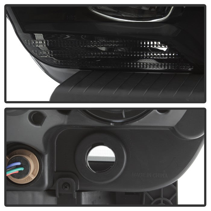 SPYDER xTune 11-14 Dodge Charger Halogen Headlights - Black Smoke (HD-JH-DCH11-AM-BSM) 9037177