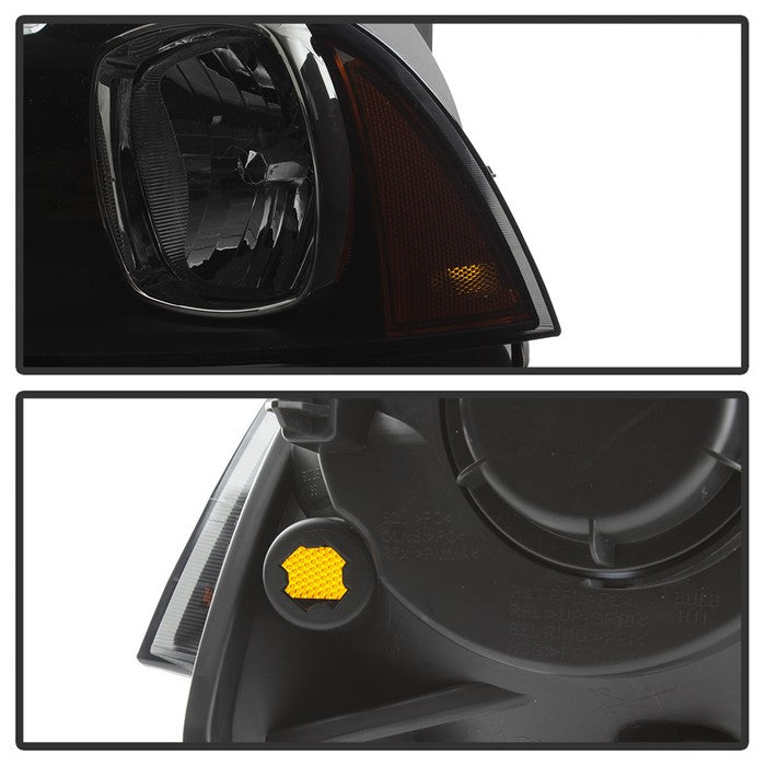 SPYDER xTune 11-14 Dodge Charger Halogen Headlights - Black Smoke (HD-JH-DCH11-AM-BSM) 9037177
