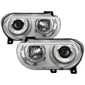 SPYDER Xtune Dodge Challenger 08-14 Xenon Hid Model Only Projector Headlamps Chrome HD-JH-DCHAL08-HID-C 9027284