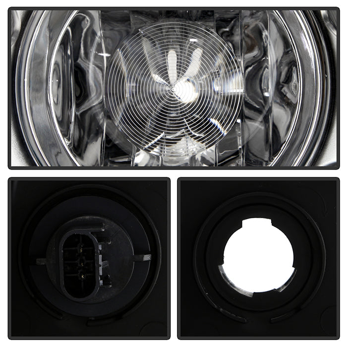 SPYDER Xtune Dodge Challenger 08-14 Xenon Hid Model Only Projector Headlamps Chrome HD-JH-DCHAL08-HID-C 9027284
