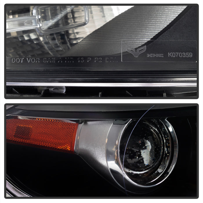 SPYDER xTune Dodge Dart 13-15 Passenger Side Projector Headlight - OEM Right - Black HD-JH-DDART13-H-OE-R 9035166