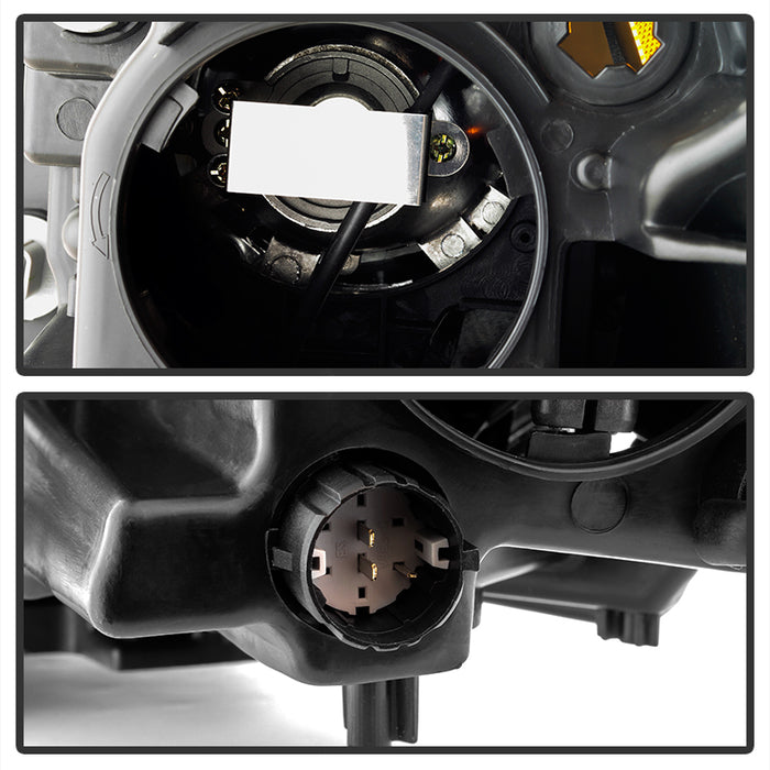 SPYDER xTune Dodge Dart 13-15 Passenger Side Projector Headlight -OEM Right - Black HD-JH-DDART13-HID-OE-R 9035142