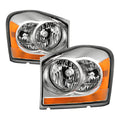 SPYDER Xtune Dodge Durango 04-05 OEM Headlamps Chrome HD-JH-DDU04-AM-C 9027307