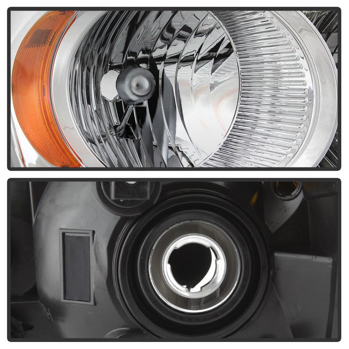 SPYDER xTune 07-09 Dodge Durango OEM Style Headlights - Chrome (HD-JH-DDU07-AM-C) 9042584