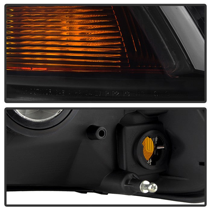 SPYDER Xtune Dodge Ram 1500 09-12 ( Non Quad Headlights ) Crystal Headlights Black Smoked HD-JH-DR09-AM-BSM 9030376