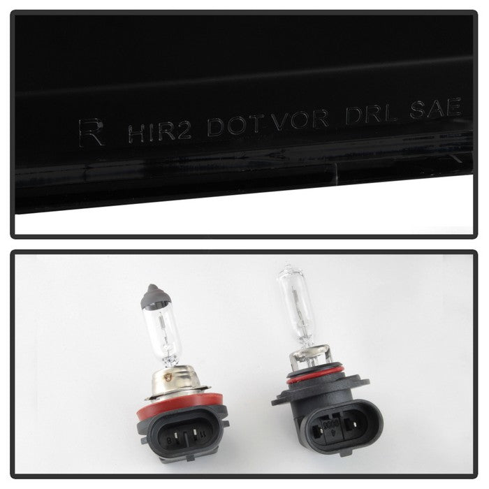 SPYDER xTune Dodge Ram 1500 09-17 (Non-LED) OEM Style Headlights - Black Smoked HD-JH-DR09-QU-BSM 9040207