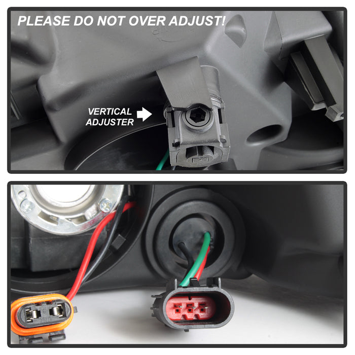SPYDER xTune Dodge Ram 1500 09-17 (Non-LED) OEM Style Headlights - OEM Chrome HD-JH-DR09-QU-C 9040184