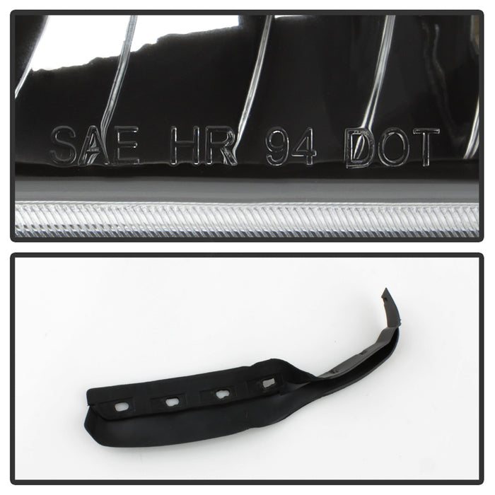 SPYDER xTune Dodge Ram 1500 94-01 OEM Style Headlights w/ Corner Lamps - Black OEM HD-JH-DR94-SET-BK 9040061