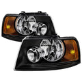 SPYDER xTune 03-06 Ford Expedition OEM Style Headlights - Black (HD-JH-FE03-AM-BK) 9037207