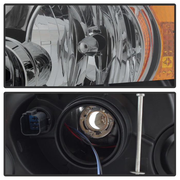 SPYDER xTune 03-06 Ford Expedition OEM Style Headlights - Chrome (HD-JH-FE03-AM-C) 9037214