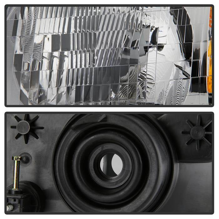 SPYDER xTune 01-04 Ford Escape OEM Style Headlights - Chrome (HD-JH-FESCA01-AM-C) 9042607