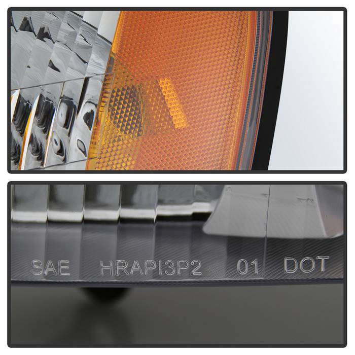 SPYDER xTune 01-04 Ford Escape OEM Style Headlights - Chrome (HD-JH-FESCA01-AM-C) 9042607