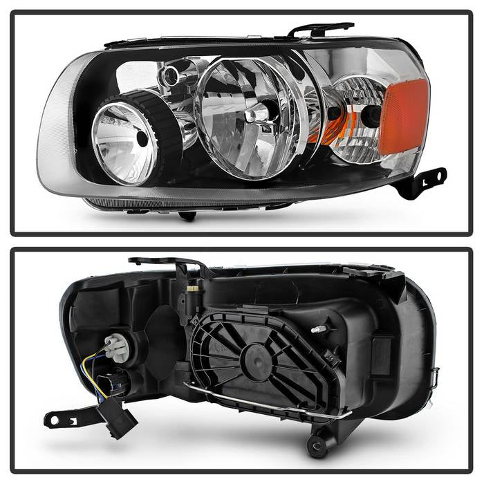 SPYDER xTune 05-07 Ford Escape Driver Side Halogen Headlight - OEM Left (HD-JH-FESCA05-OE-L) 9943355